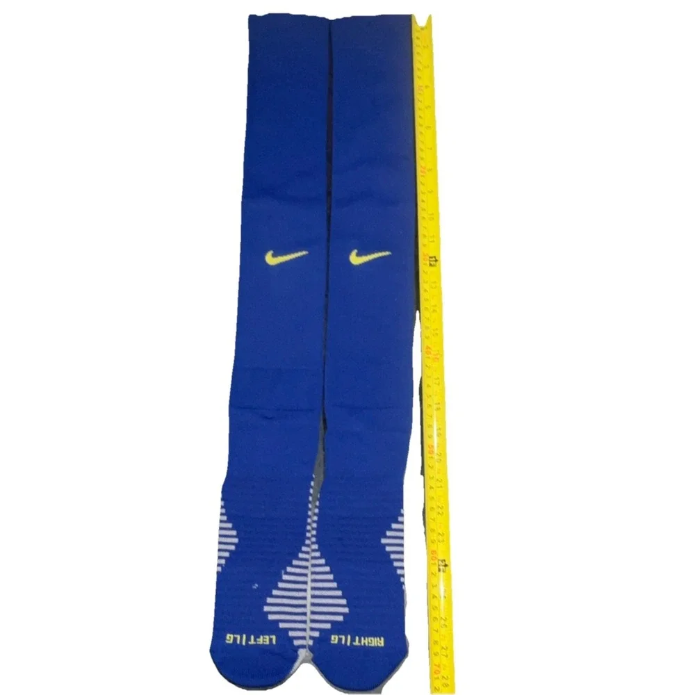 2N17/ Nike Barcelona Soccer Socks Blue Yellow White Size L/G